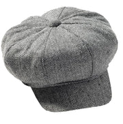 Roaring 20’s Herringbone Newsboy Mini-Apple Hat