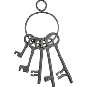 Old Fashion Jailer Key Ring
