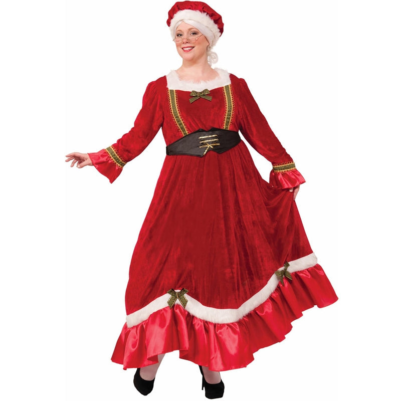 Mrs. Claus Plus Size Adult Costume