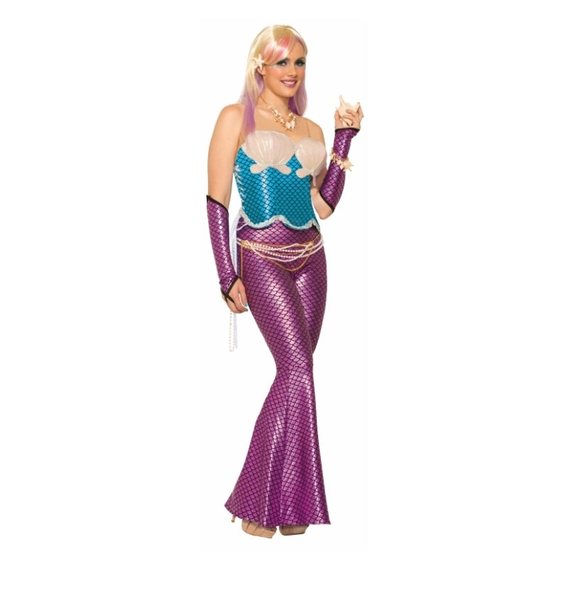 Mermaid Corset with Seashell Bra