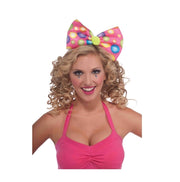 Circus Sweetie Clown Bow Headband