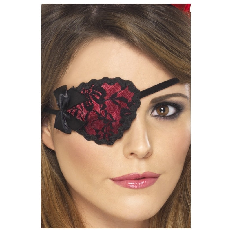 Pirate Eye Patch with Lace
