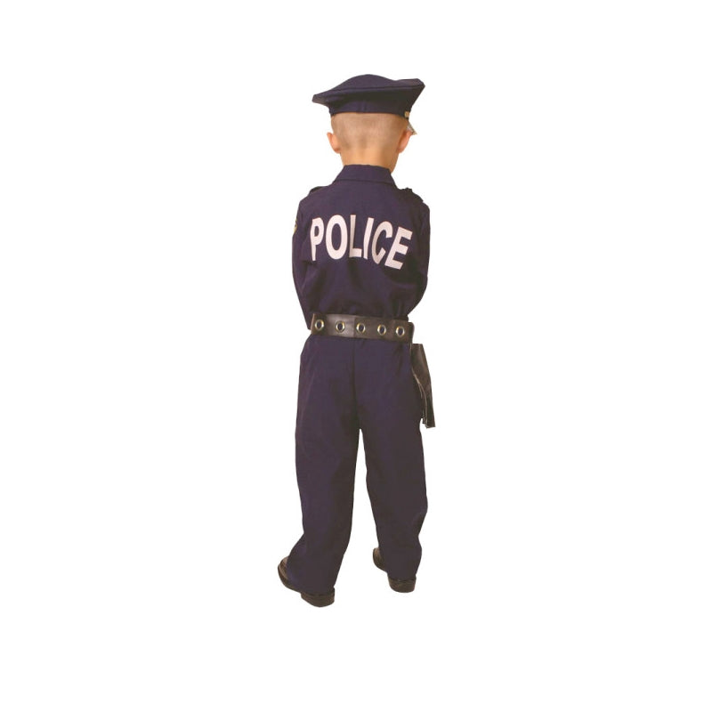 Deluxe Police Officer Kids Costume