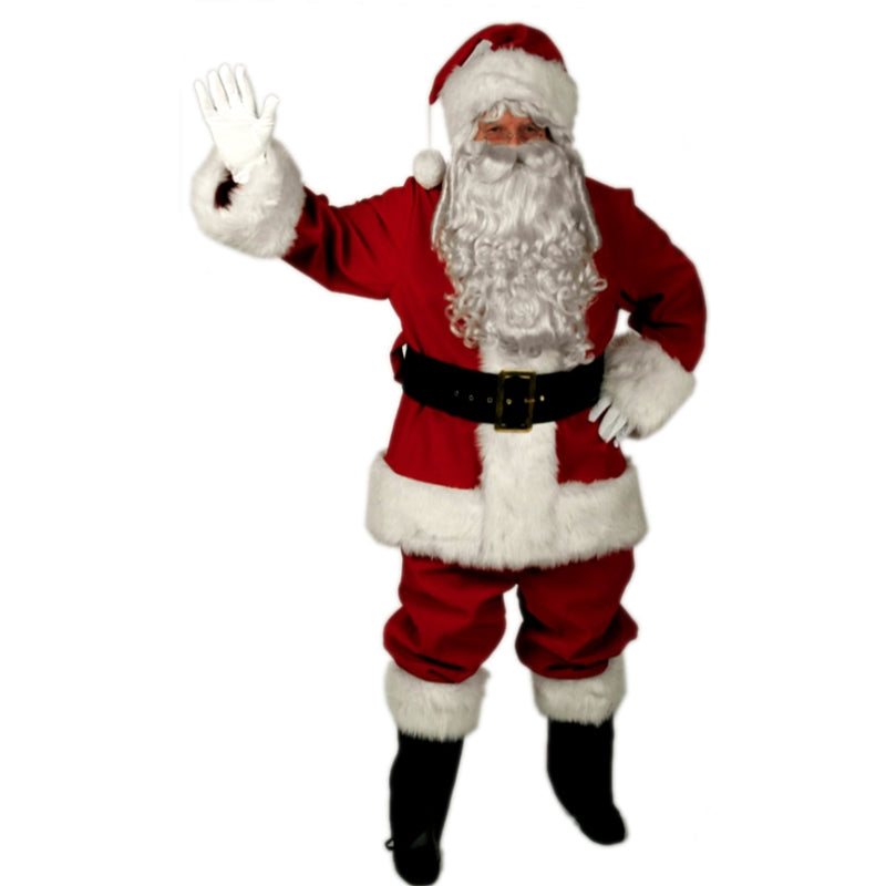 Red Velvet Santa Suit