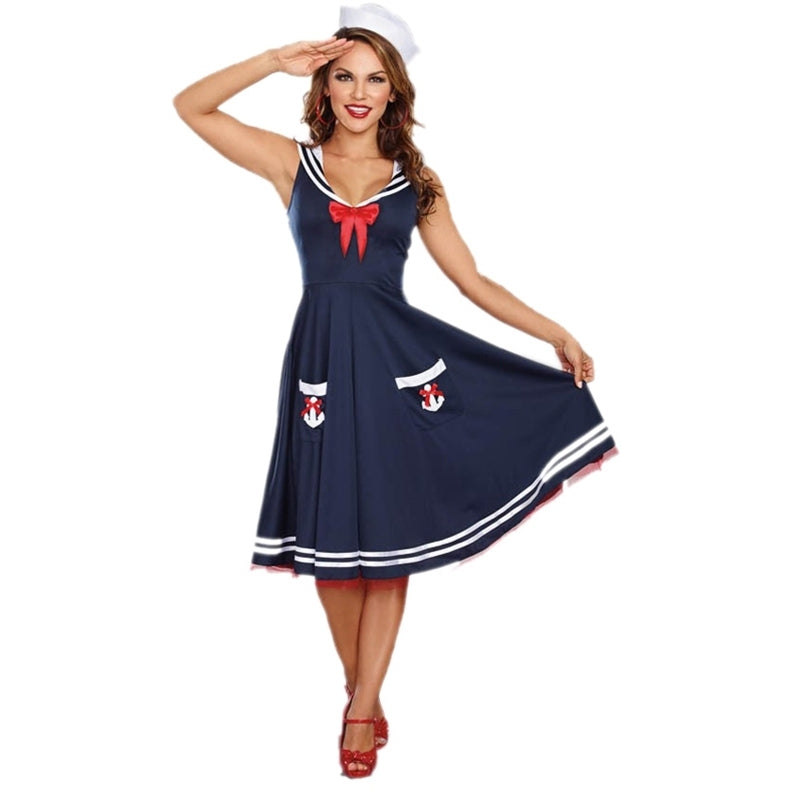 All Aboard Sailor Dress Adult Costume