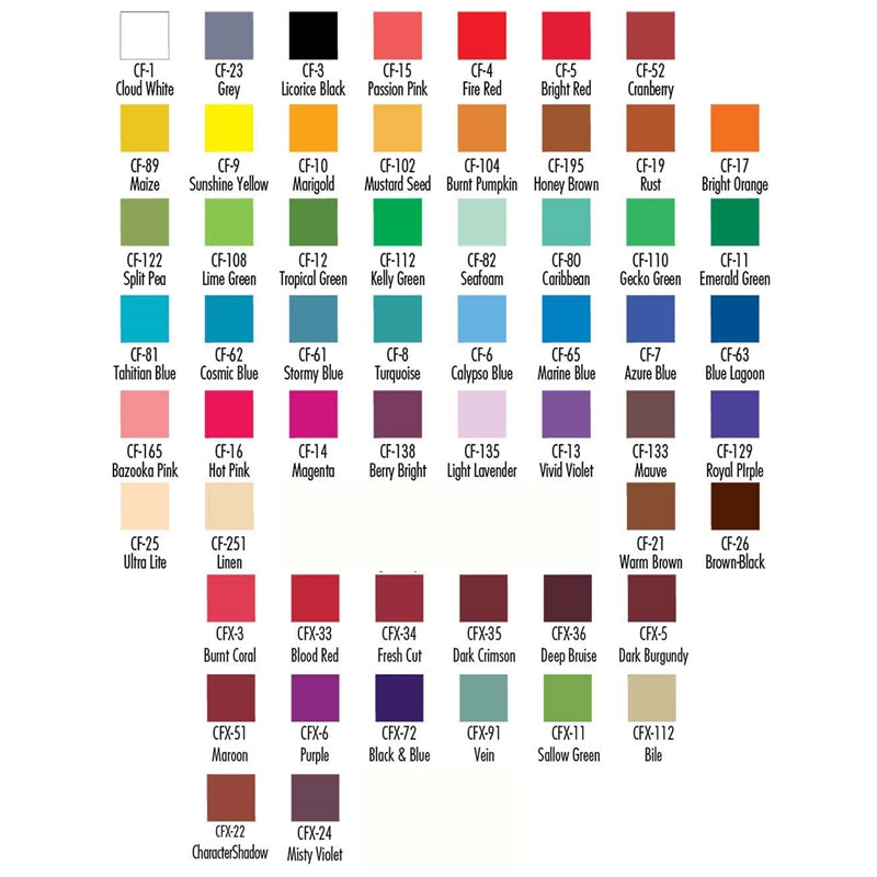 Ben Nye MagiCake Aqua Paints (.21 oz.)