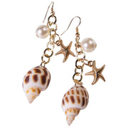 Mermaid Seashell Earrings