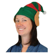 Elf Hat with Ears and Bells
