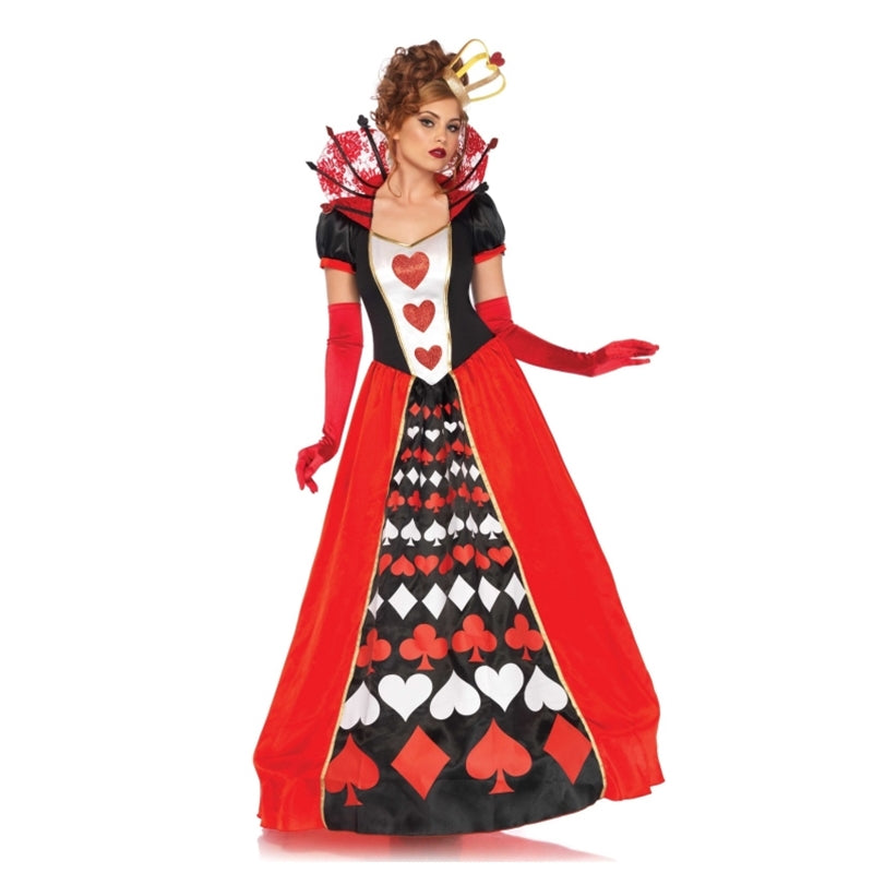 Alice in Wonderland Queen of Hearts Adult Costume