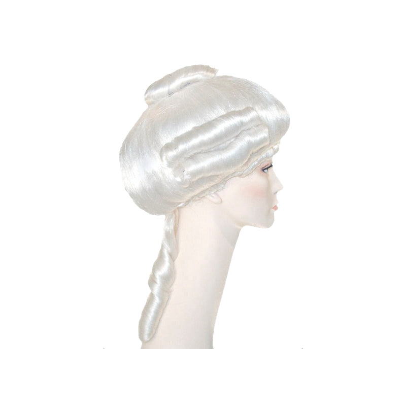 Colonial Aristocrat Lady Wig/Deluxe Mrs. Claus Wig