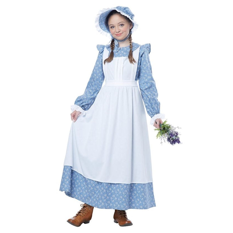 Pioneer Girl Kids Costume 