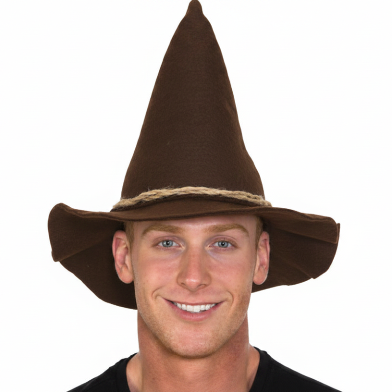 Scarecrow Hat with Rope