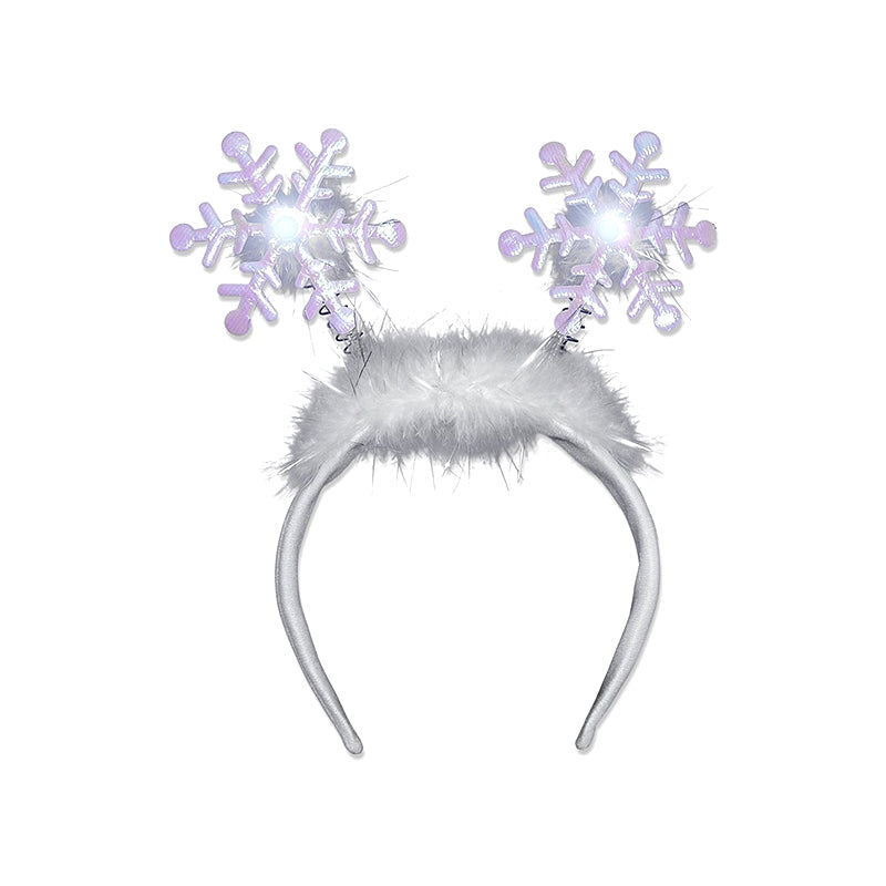 LED Snowflake Headband