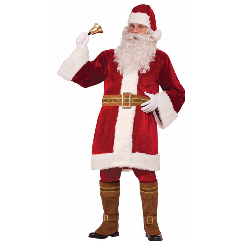 Santa Belt with Gold Trim