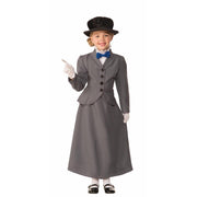 English Nanny Kids Costume 