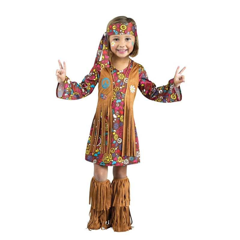 Peace and Love Hippie Toddler Costume