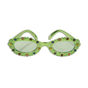 Jeweled Flower Garden Glasses