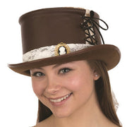 Steampunk Top Hat with Cameo