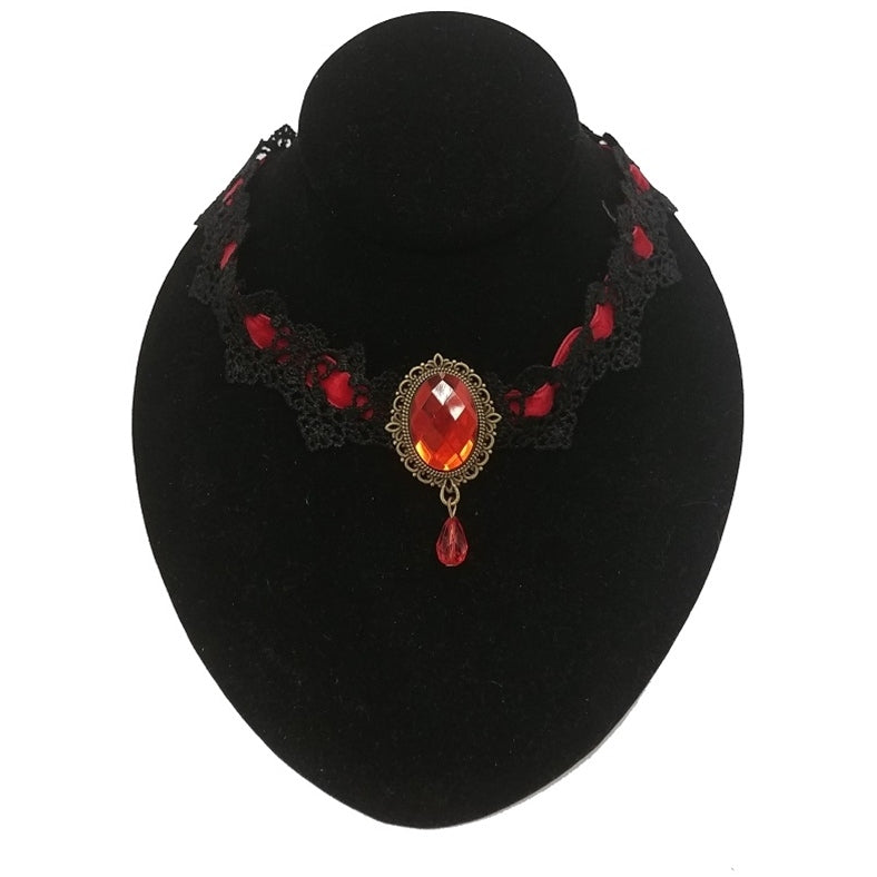 Gothic Lace Choker