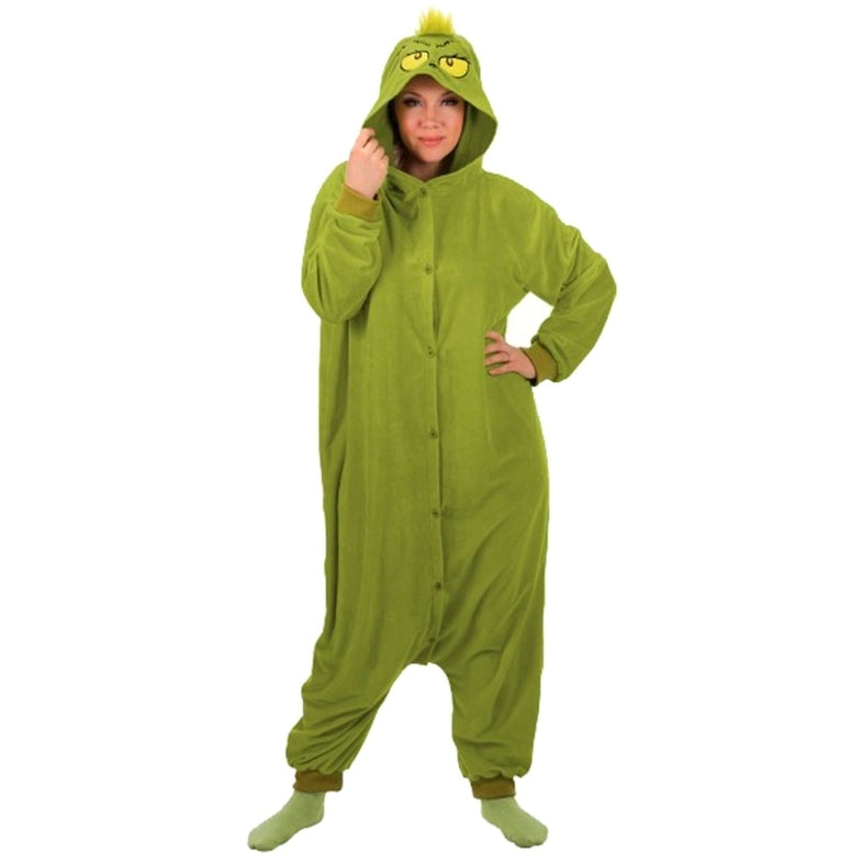 Grinch Adult Onesie 