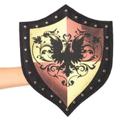Studded Shield with Zipper Pocket