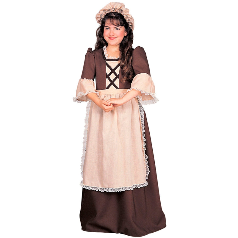 Colonial Girl Kids Costume