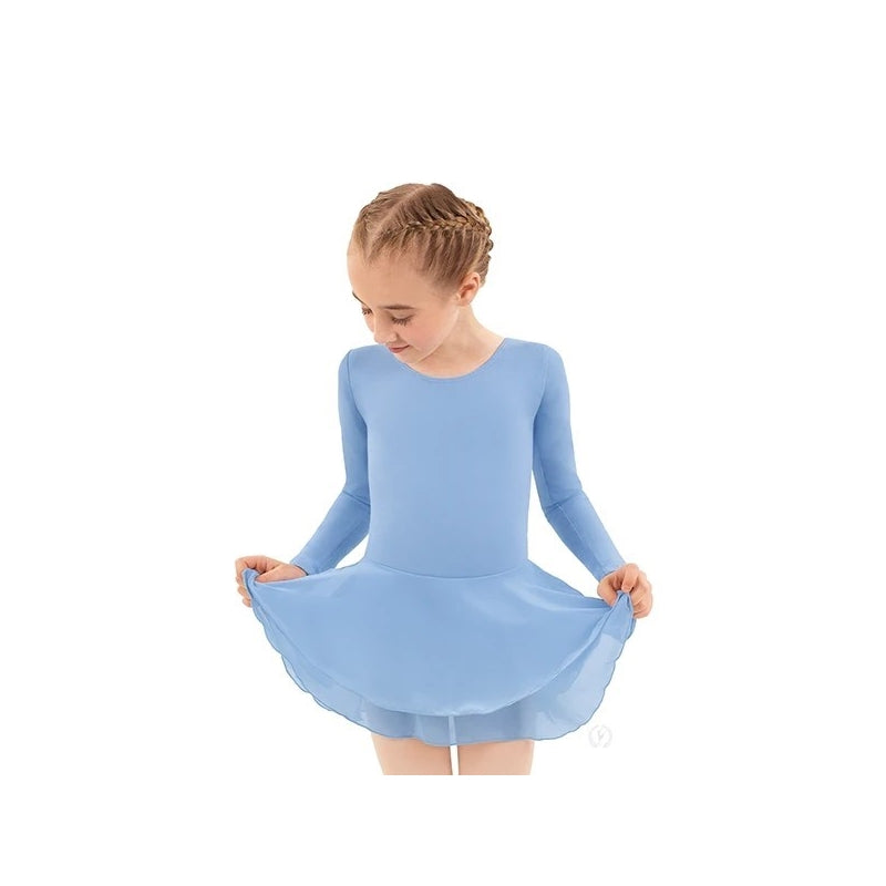 Kids Long Sleeve Dance Dress 