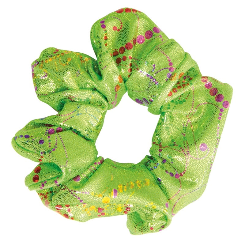 Metallic Splatter Hair Scrunchie 