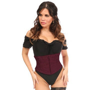 Wine Lace Mini Cincher by Daisy Corsets