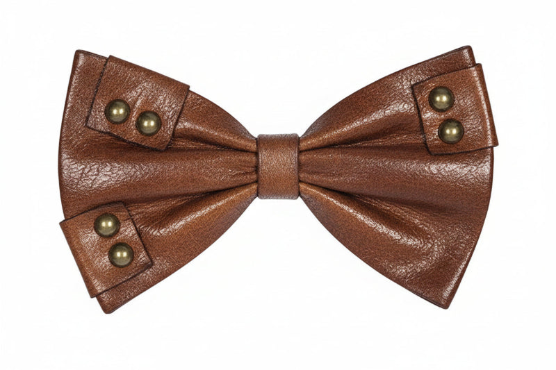 Steampunk Vintage Bow Tie - Black or Brown