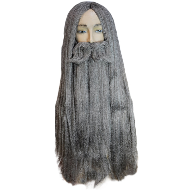 Wizard Wig and Beard Set