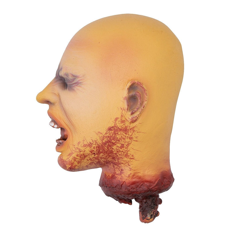 Cut off Head Eyes Closed