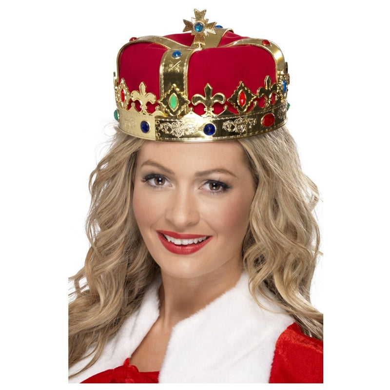 Red & Gold Royal Crown