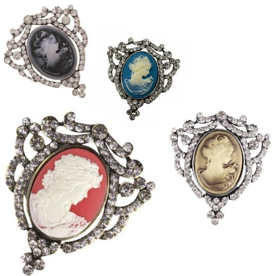 Vintage Cameo Pin