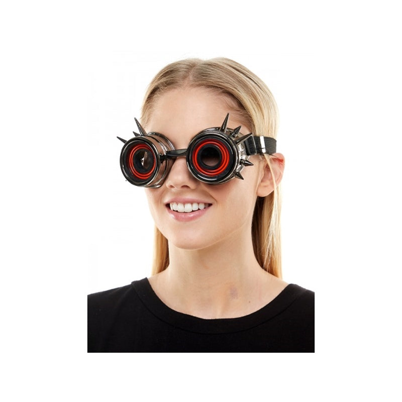 Neon Light Steampunk Goggles