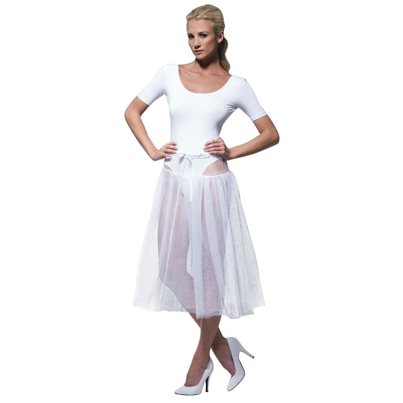 1950's White Petticoat