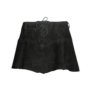 Nuala Suede Leather Skirt