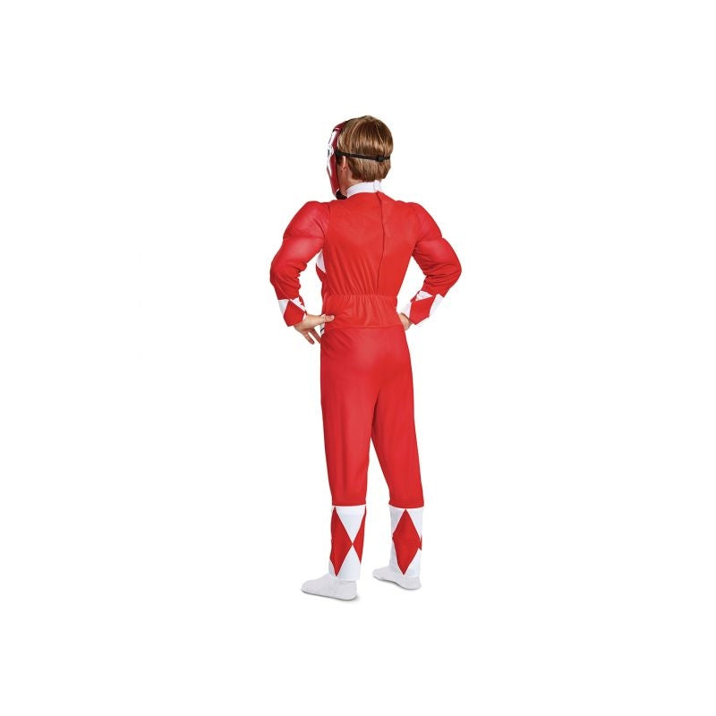 Red Ranger Classic Muscle Child Costume