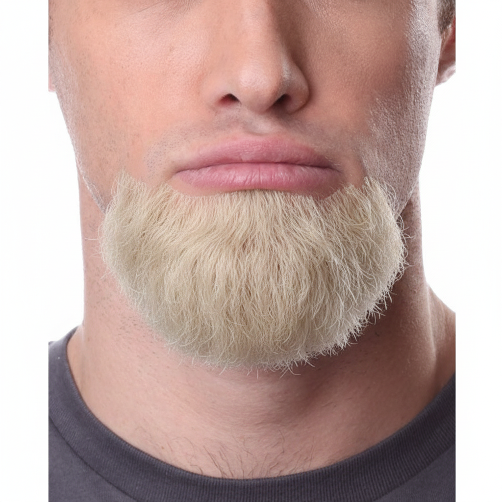 Human Hair 3 Point Beard