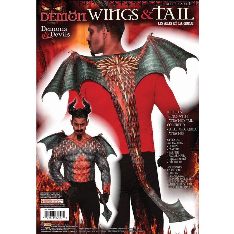 Demons & Devil- Demon wings with Tail