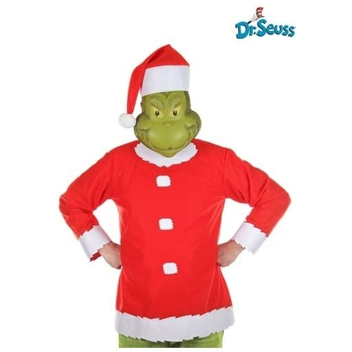 Dr. Seuss Grinch Santa Costume Adult
