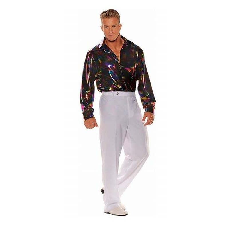 Cream Disco Pants