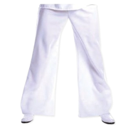 White Bell Bottom Sailor Pants