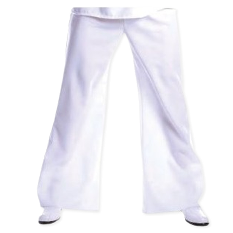 White Bell Bottom Sailor Pants