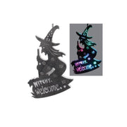 Witchy Welcome LED Sign