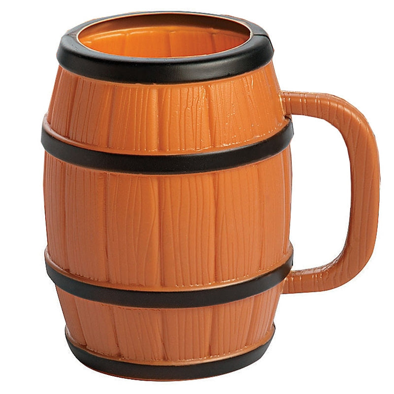 Woodgrain Barrel Mug