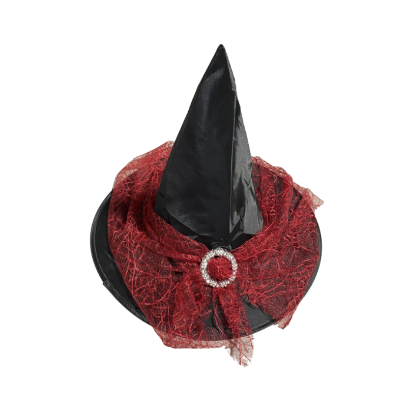 Witch Hat with Lace