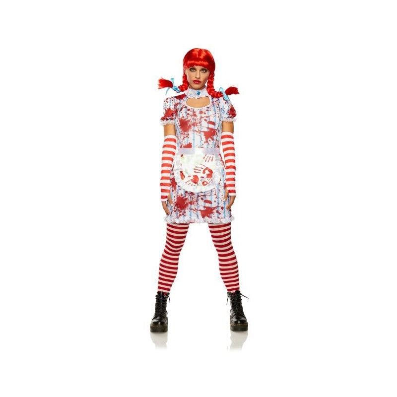 Evil Fast Food Girl Zombie Adult Costume