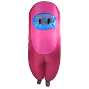 Sus Crewmate Inflatable Kids Costume