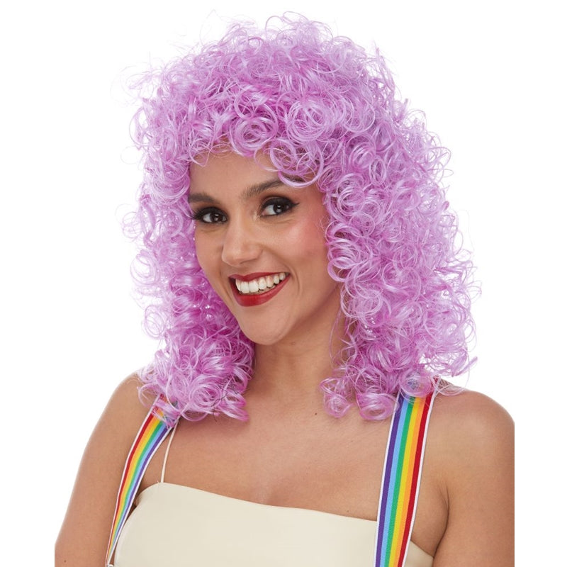 Long Unisex Curly Clown Wig